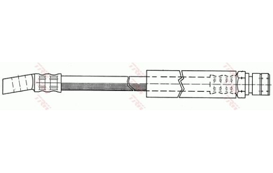 Brake Hose PHD243 TRW, Image 3