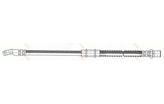 Brake Hose PHD263 TRW, Image 2