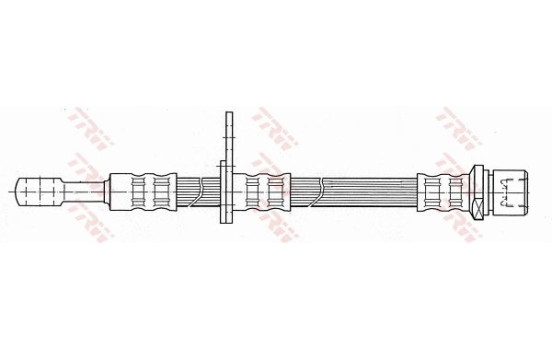 Brake Hose PHD437 TRW, Image 2