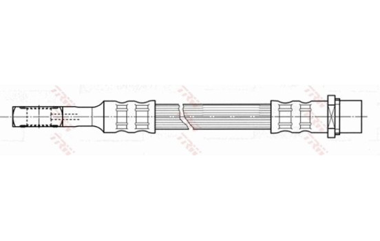 Brake Hose PHD471 TRW, Image 2
