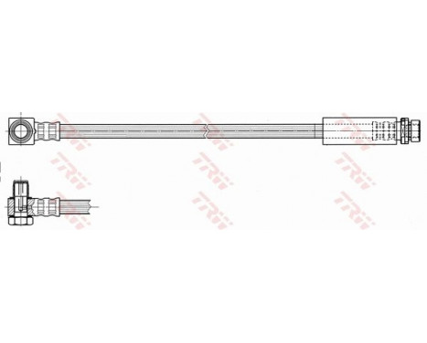 Brake Hose PHD475 TRW, Image 2
