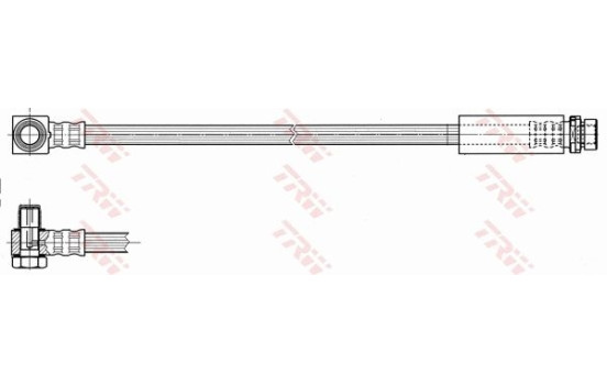 Brake Hose PHD475 TRW, Image 2
