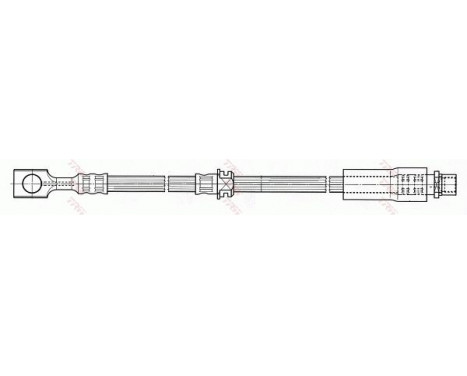 Brake Hose PHD538 TRW, Image 2