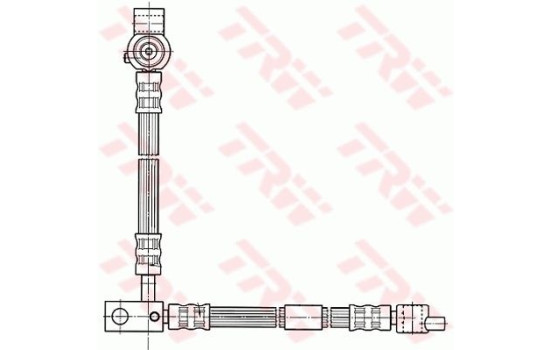Brake Hose PHD541 TRW