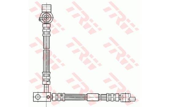 Brake Hose PHD541 TRW, Image 2