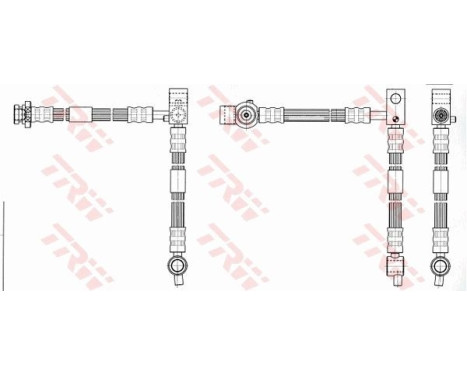 Brake Hose PHD542 TRW