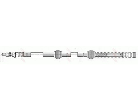 Brake Hose PHD558 TRW, Image 2