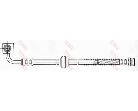 Brake Hose PHD631 TRW, Image 2