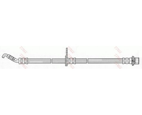 Brake Hose PHD643 TRW, Image 2
