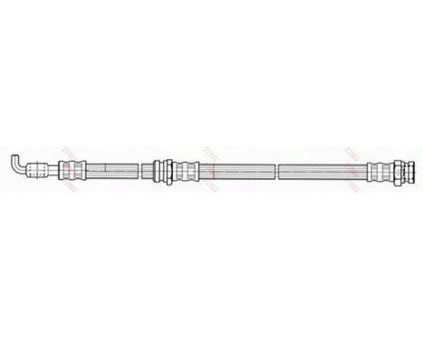 Brake Hose PHD645 TRW, Image 2