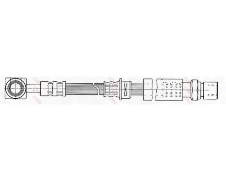 Brake Hose PHD676 TRW, Image 2