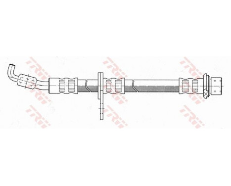 Brake Hose PHD691 TRW, Image 2