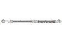 Brake Hose PHD749 TRW
