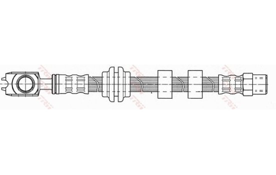 Brake Hose PHD934 TRW, Image 2