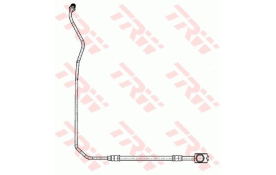 Brake Hose PHD944 TRW, Image 2