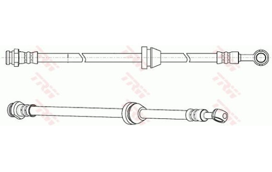 Brake Hose PHD947 TRW, Image 2