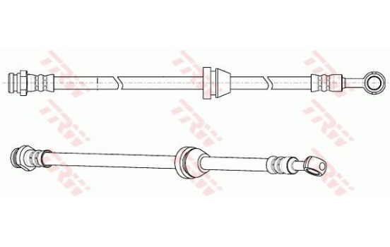 Brake Hose PHD947 TRW, Image 3