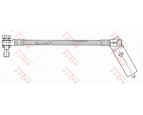 Brake Hose PHD952 TRW, Image 2