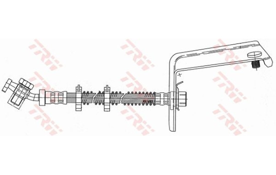 Brake Hose PHD963 TRW, Image 2