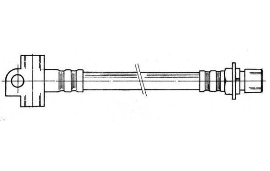 Brake Hose SL 3359 ABS