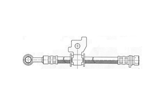 Brake Hose SL 3431 ABS, Image 2