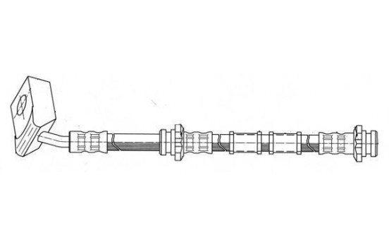 Brake Hose SL 3476 ABS, Image 2