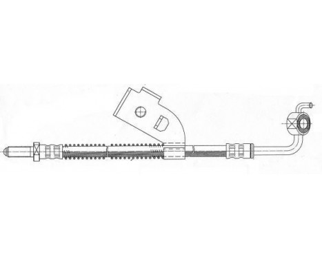 Brake Hose SL 3705 ABS, Image 2