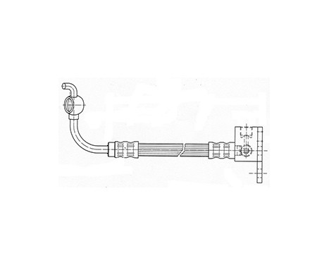 Brake Hose SL 3763 ABS, Image 2