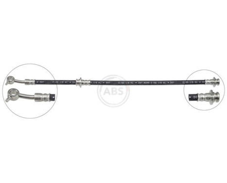 Brake Hose SL 3888 ABS, Image 2