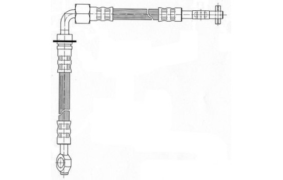 Brake Hose SL 4085 ABS, Image 2