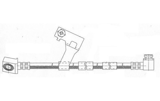 Brake Hose SL 4620 ABS, Image 2
