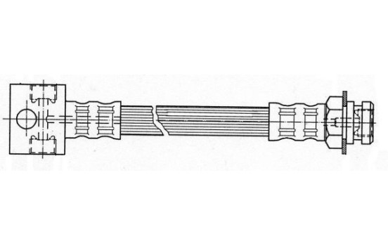 Brake Hose SL 4837 ABS, Image 2
