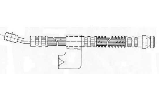 Brake Hose SL 5016 ABS, Image 2