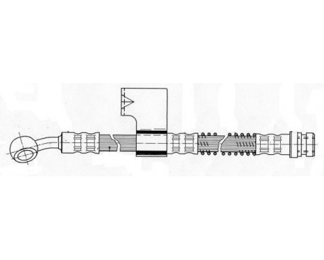 Brake Hose SL 5555 ABS, Image 2