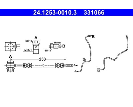 Brake Hose, Image 2