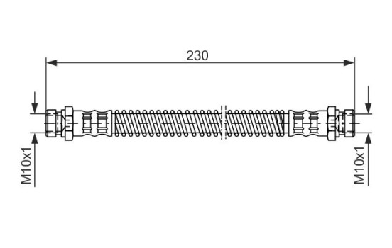 Brake Hose, Image 2