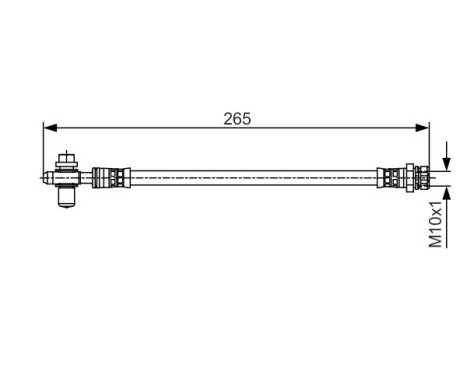 Brake Hose, Image 5