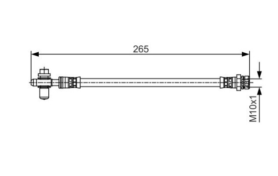 Brake Hose, Image 5