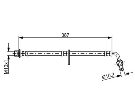 Brake Hose, Image 5