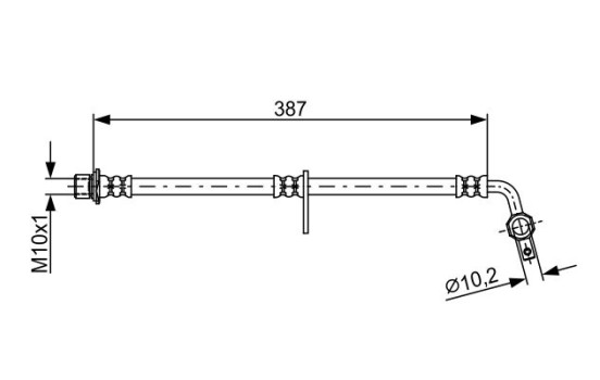 Brake Hose, Image 5