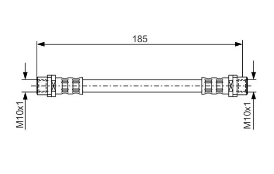 Brake Hose, Image 2