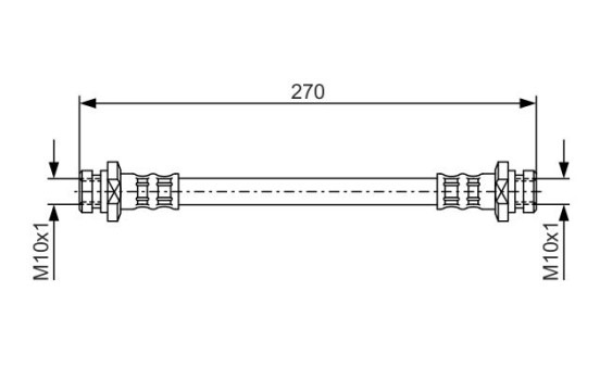 Brake Hose, Image 2