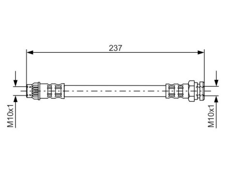 Brake Hose, Image 5