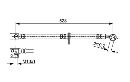 Brake Hose, Image 5
