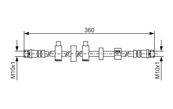 Brake Hose, Image 5