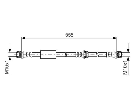 Brake Hose, Image 2