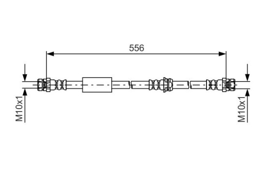 Brake Hose, Image 2