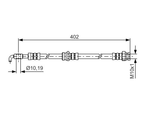 Brake Hose, Image 2