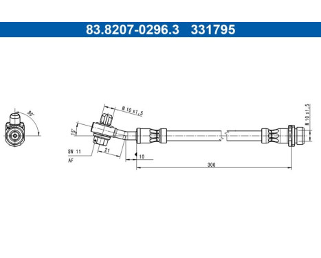 Brake hose, Image 2