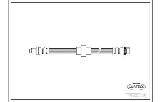 FLEXIBLE DE FREIN RENAULT MEGANE FR